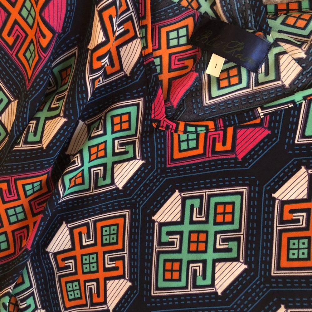 Funky short sleeved blouse from Francesca’s